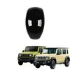 Kryzoniy Jimny Nomad JC74 Custom Center Console Shift Knob Interior Parts for Jimny Nomad JB64W/JB74W Parts, Cover, (Piano Black)