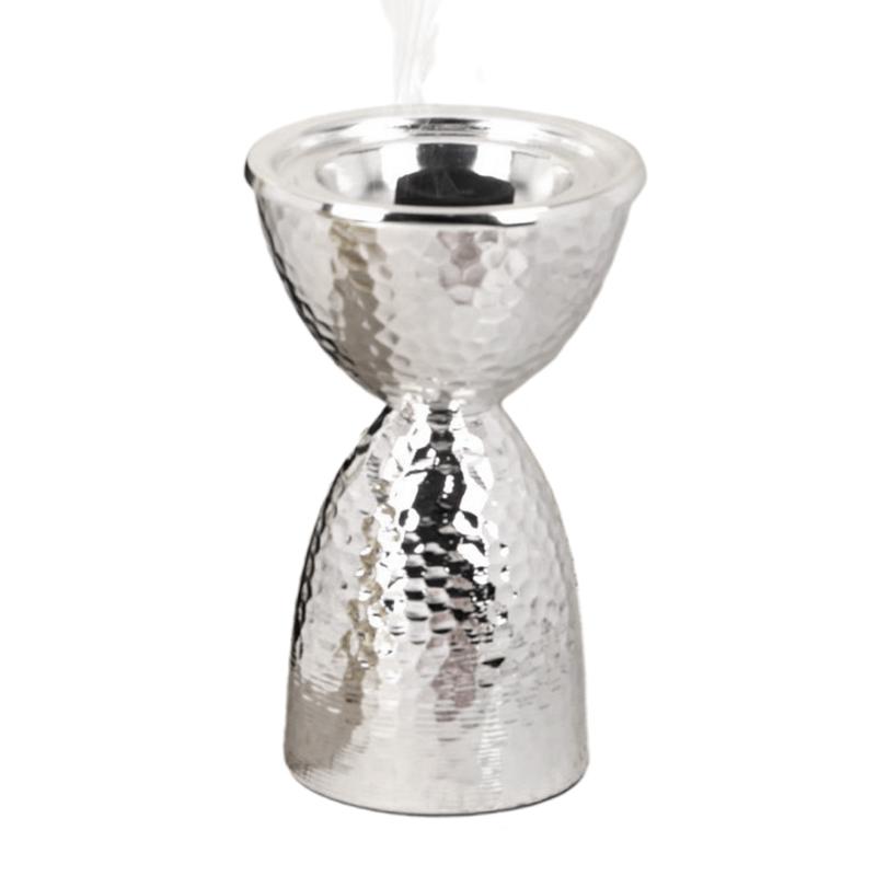 

1PC Incense Burner Ornaments Heat-resistant Elegant Metal Simplicity Stability Tea Rooms Handicrafts Tabletop Iron