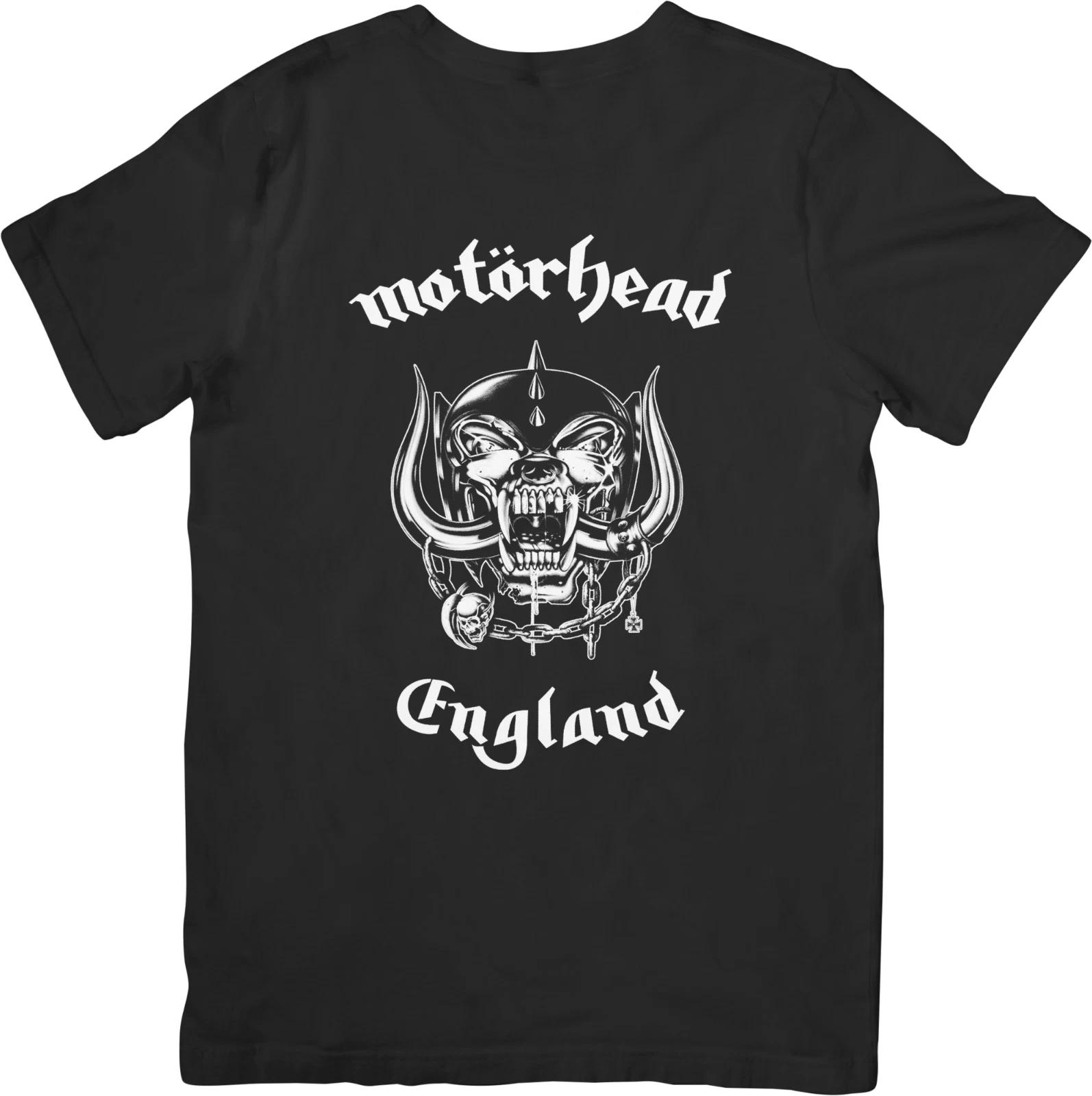 

Motorhead Music Унисекс Футболка из Качественного Хлопка Черная XL