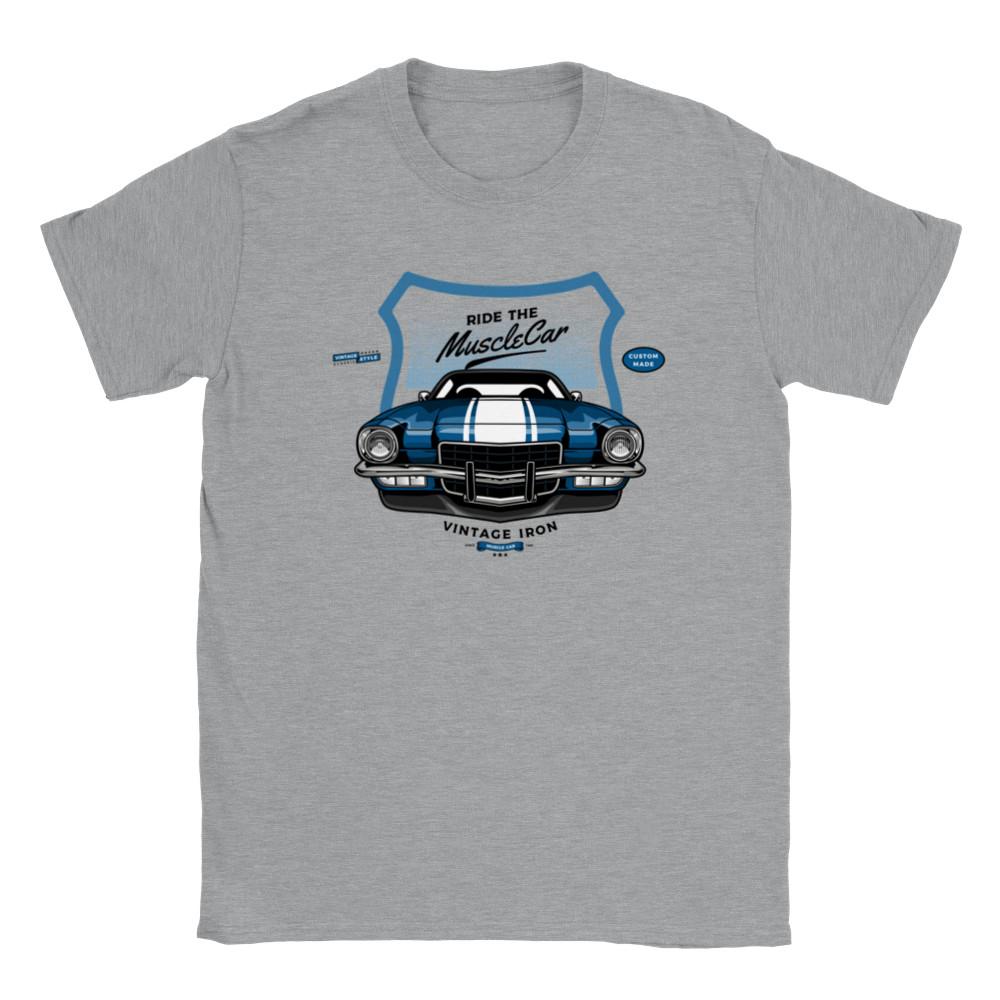 

Ride the Muscle Car - Camaro - Unisex Crewneck T-shirt Unisex T-Shirt S