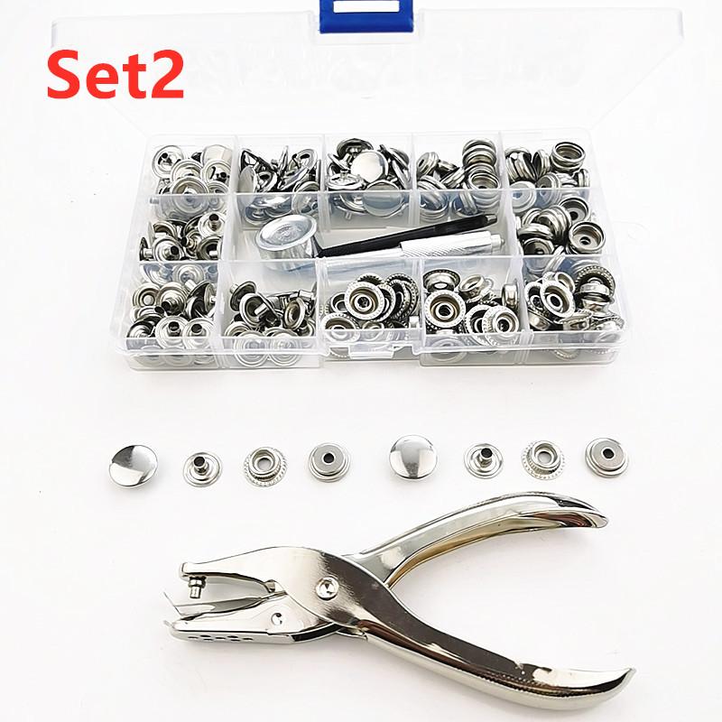 

Комплект из 270/150 предметов из нержавеющей стали морского класса, брезент и обивка для лодок, кнопки застежки с установочным инструментом