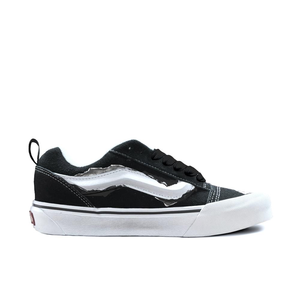Vans Knu Skool Buty Skateboardowe Odporne na Ścieranie Niskie Unisex Białe VN0009QC6BT1(Zespół613-)