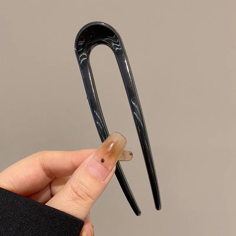 

U-образная жемчужная женская заколка для волос пучок 2025 - Элегантная вставная расческа для волос