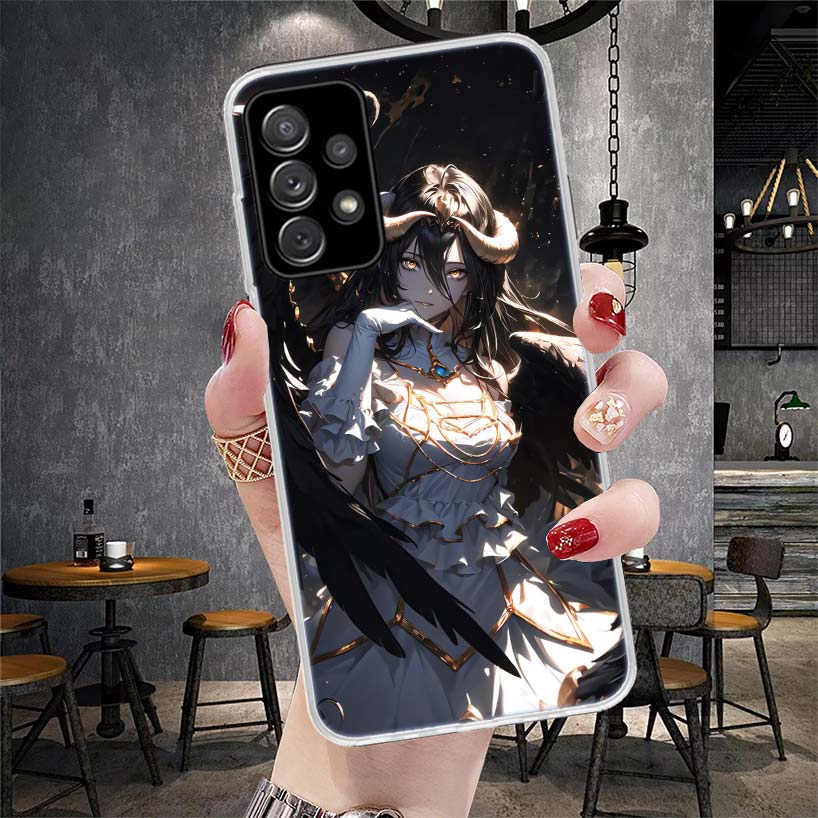 Albedo Overlord Anime Soft Phone Case For Samsung Galaxy S22 S23 S24 S25 Edge S26 Ultra S20 FE S21 Plus + Fundas Coque Galaxy S2