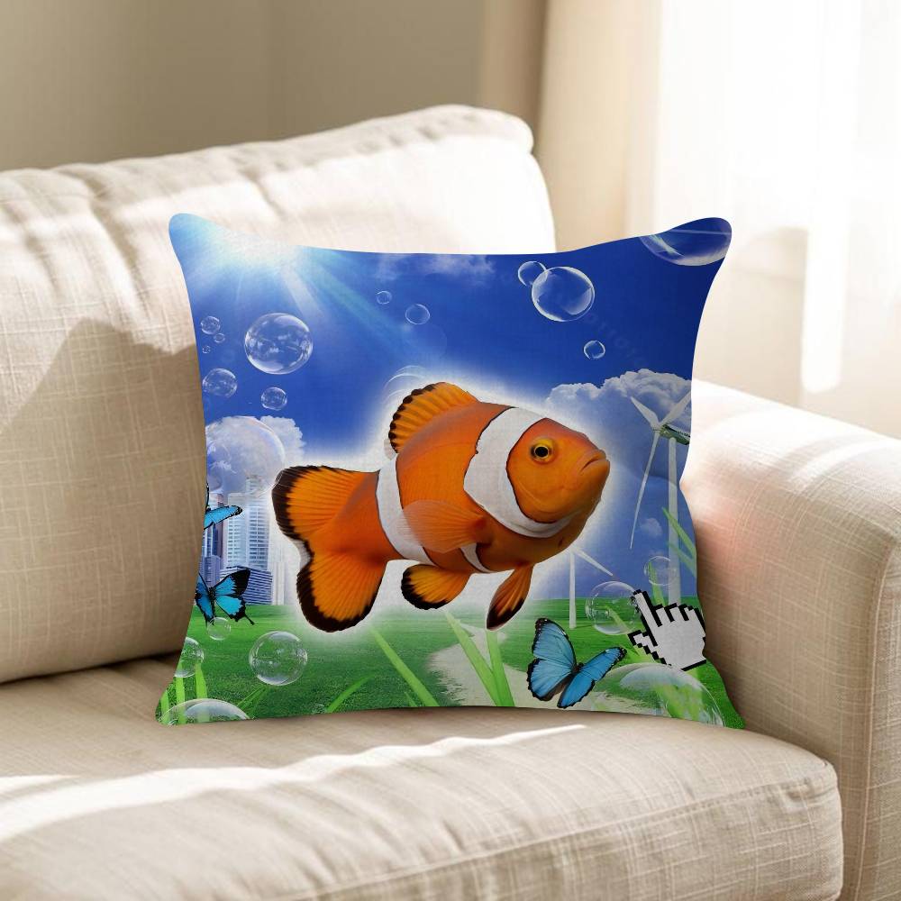 Frutiger Aero Art Pillow Anime Pillow Sofa Bed Head Pillow Cover Cushion Cover Fashion
