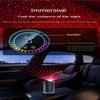 Car Aromatherapy Intelligent Automatic Spray Deodorant Aluminum Alloy Colorful Atmosphere Light Starry Sky Roof Aromatherapy Machine Fragrance Lasting