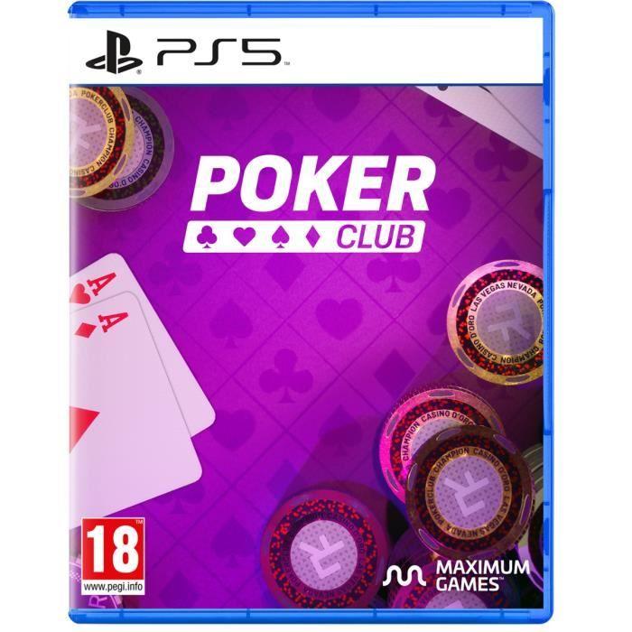 Pokerová hra - Poker Club - PS5 - Ultra HD 4K - Online režim - V krabici