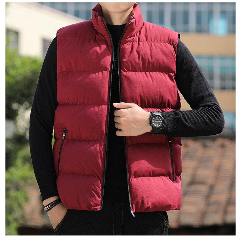 Down Cotton Jacket Men's Winter Jacket Loose Loose Hundred Thickened Warm Couple Outside Wear Undershirts