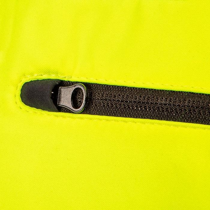 High Visibility Softshell Jacket With Hood Yellow L - T N81-700-L