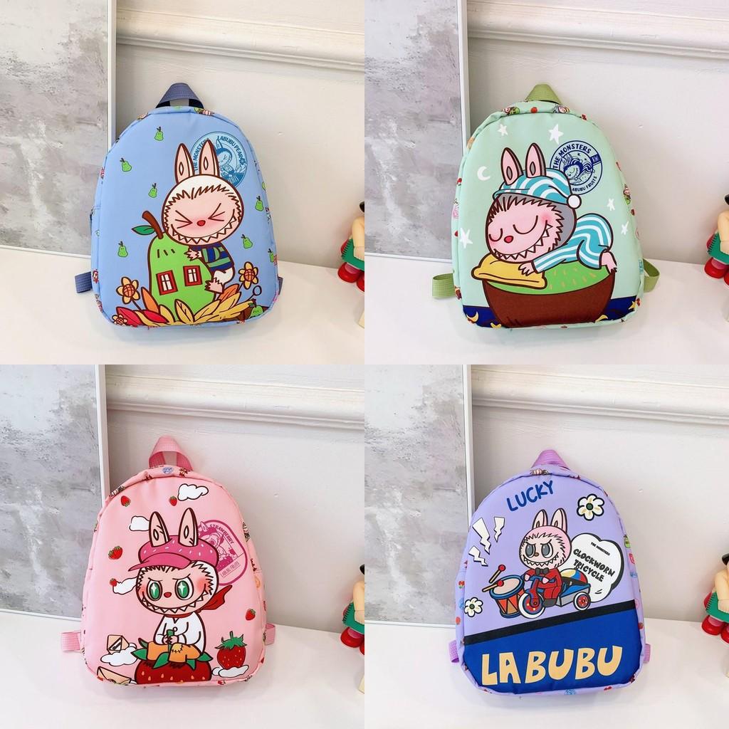 Backpack Breathable Color Nylon School Bag For Preschool Kids Use Daily