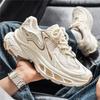 Chunky Sneakers Four Seasons New Mesh Men's Breathable Lightweight Soft Sole Comfort Outdoor Casual Speed Running Sports Shoes