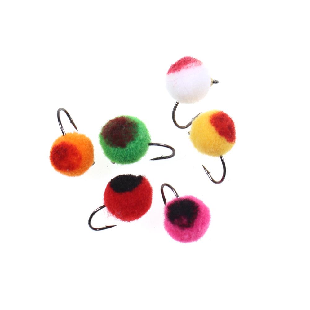 

Copper Bead Egg Fly Set: Black Pit Trout & Salmon Fishing Lure