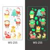 Kids' Waterproof Christmas Glow Tattoos - Festive Cartoon Stickers for Holiday Parties