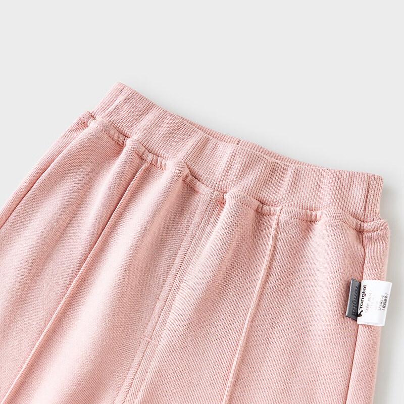 TONGTAI Girls  Modal Cotton Cuffed Long Pants 120cm