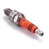 Motorcycle Spark Plug Iridium Spark Candle High Performance 3 Electrode A7TC Motorcycle Ignition Accessories for 50CC-150CC ATV