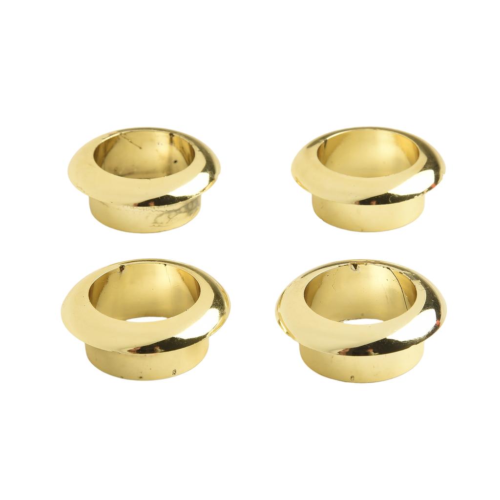 4Pcs 18/25MM Cable Hole Cover Computer Desk Cabinet Vent Decorative Ring Cable Outlet Port Wire Hole Cover Hardware Accessories