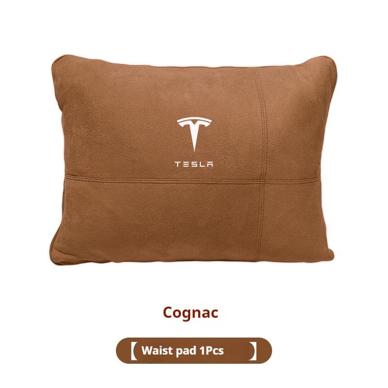 Coussin de soutien lombaire pour appui-tête de voiture Oreiller de soutien pour le cou Pour Tesla Model 3 Model Y Model S Model X Accessoires d'intérieur de voiture