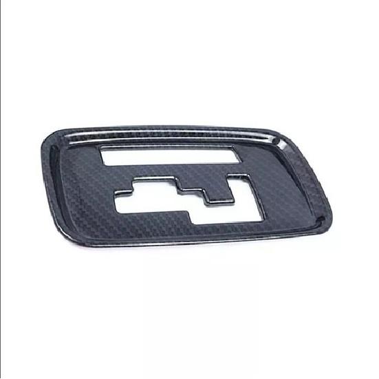 Carbon Fiber Car Gear Shift Panel Cover Trim For Mitsubishi Outlander 2013-