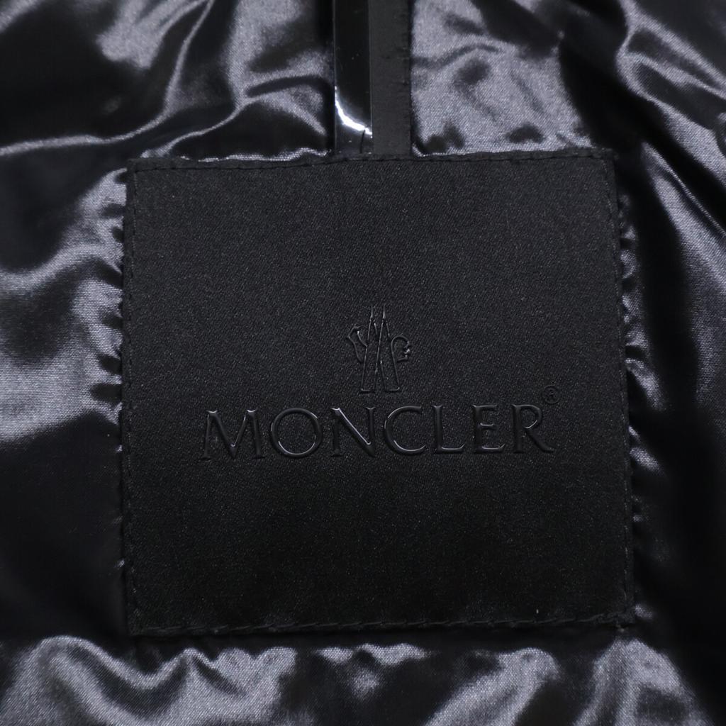 MONCLER [Excellent condition/2022 model] HERBE Hoodie Down Jacket 1 blackUsed