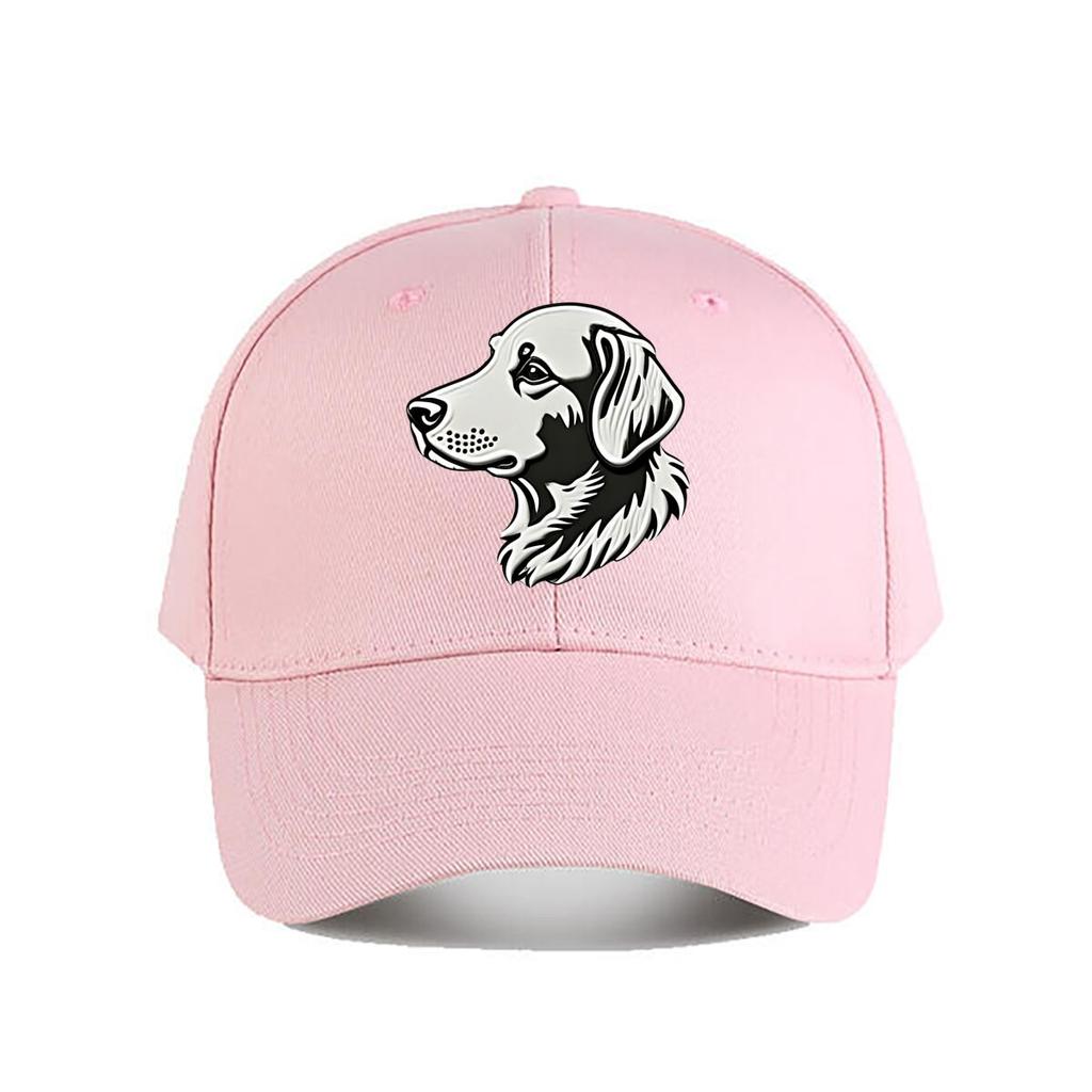 White Baseball Cap With Dog Baseball Cap Fashion Unisex Sunhat Womens Outdoor Sports Snapback Cap