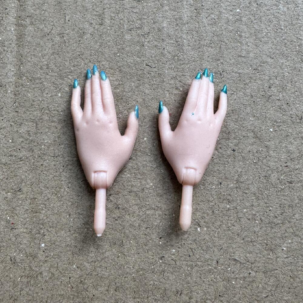 Big Sister Doll Replacement Hands White Brown Black Skin Doll Parts Original Doll Accessories 1/6 Doll Decorations