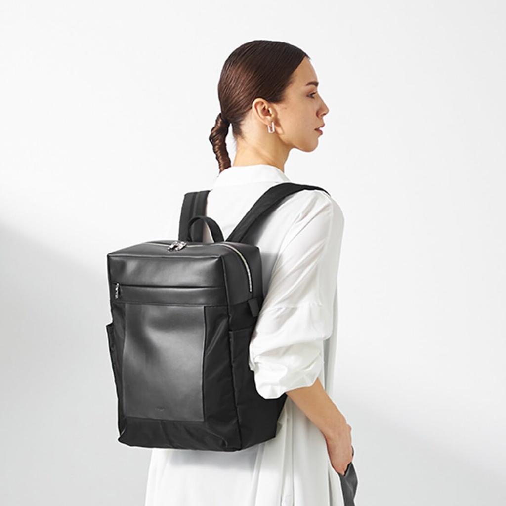 Isaac Konishi Manami Combi Square Backpack YK00502 Greige (26)