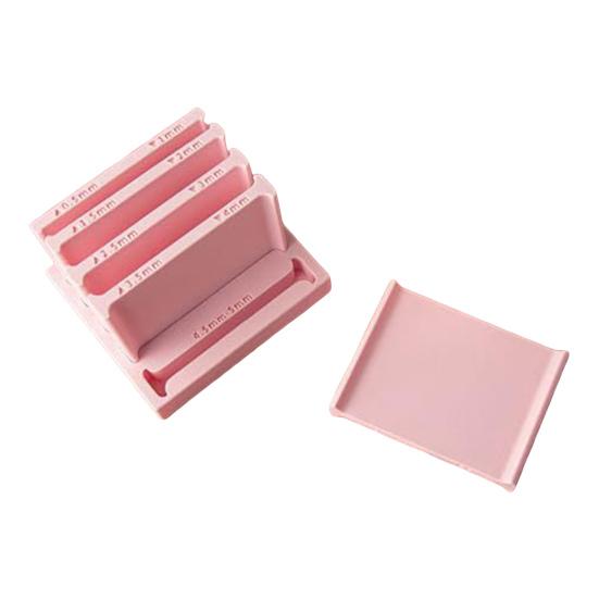 

Polymer Clay Roller Tool Set Thickness Clay Rolling Guide Making Smooth Clay Crafting Tool for Jewelry Pottery Crafting