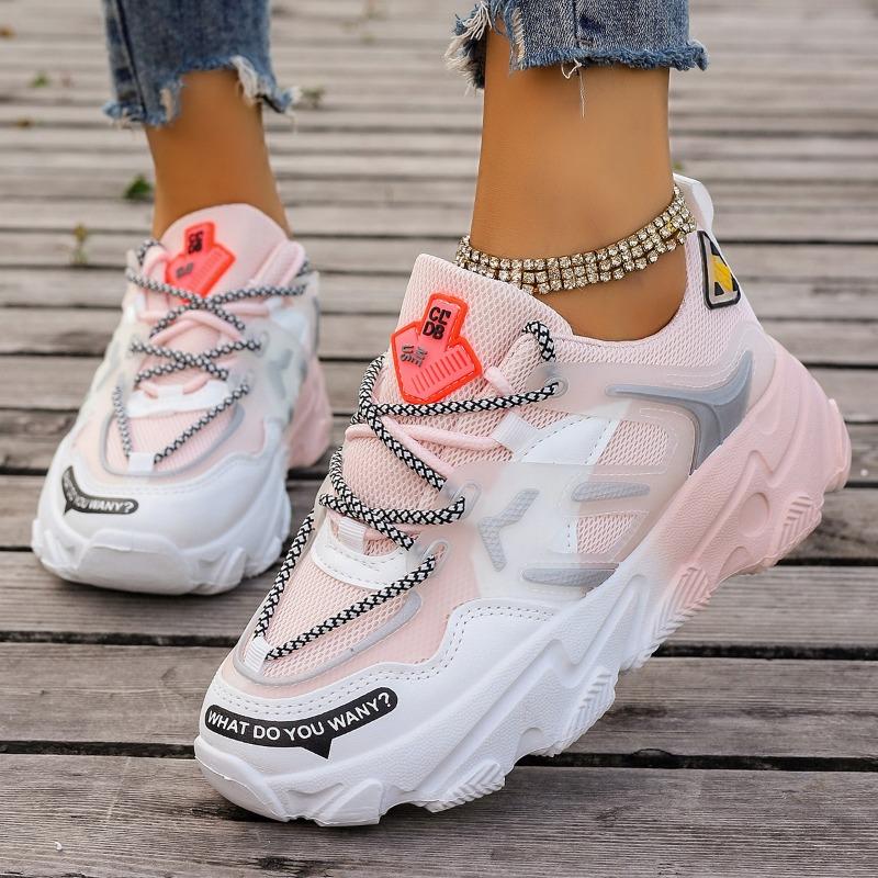 2024 Women Breathable Sneakers Running Shoes Fitness Sports Casual Shoes Sportwear Walking Recreation Woman Shoes