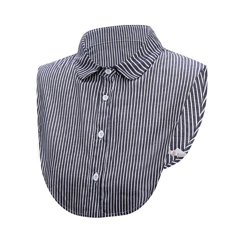 Hollow Lace Chiffon Doll Cotton Fake Collar Blouse Sweater Detachable Shirt Collar False Collar Lapel Women Top Collars Decor