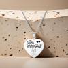 Sisters Necklaces from Best Friends Necklace Heart Jewelry Gift for Sisters BFF Stainless Steel Material for Woman