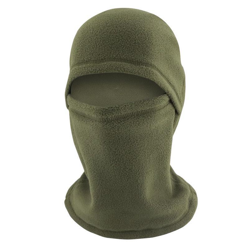 

Зимний флисовый капюшон с защитой ушей - теплая, ветрозащитная, плотная маска для езды на велосипеде светло-серый