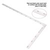 Stainless Steel Right Angle Ruler, L-Shaped, for Construction and Ironwork (500mm X 250mm)
