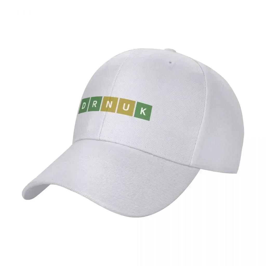 Drunk (Wordle Style) Baseball Cap Derby Hat Wild Ball Hat Woman Men's