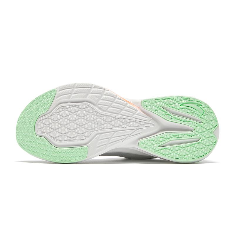 Anta Running Series Poison Spike Comfortable Simple Non-Slip Wear-Resistant Low-Top Casual Running Shoes Women sneaker White Purple Green 922435502-2