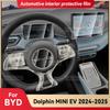 For BYD Dolphin MINI EV 2024 2025 Car Interior Center Console Screen Protective Film Anti-scratch Repair Sticker Accessories