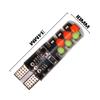 Multicolor Car LED T10 RGB COB Light with Remote Control and Multiple Flashing Modes