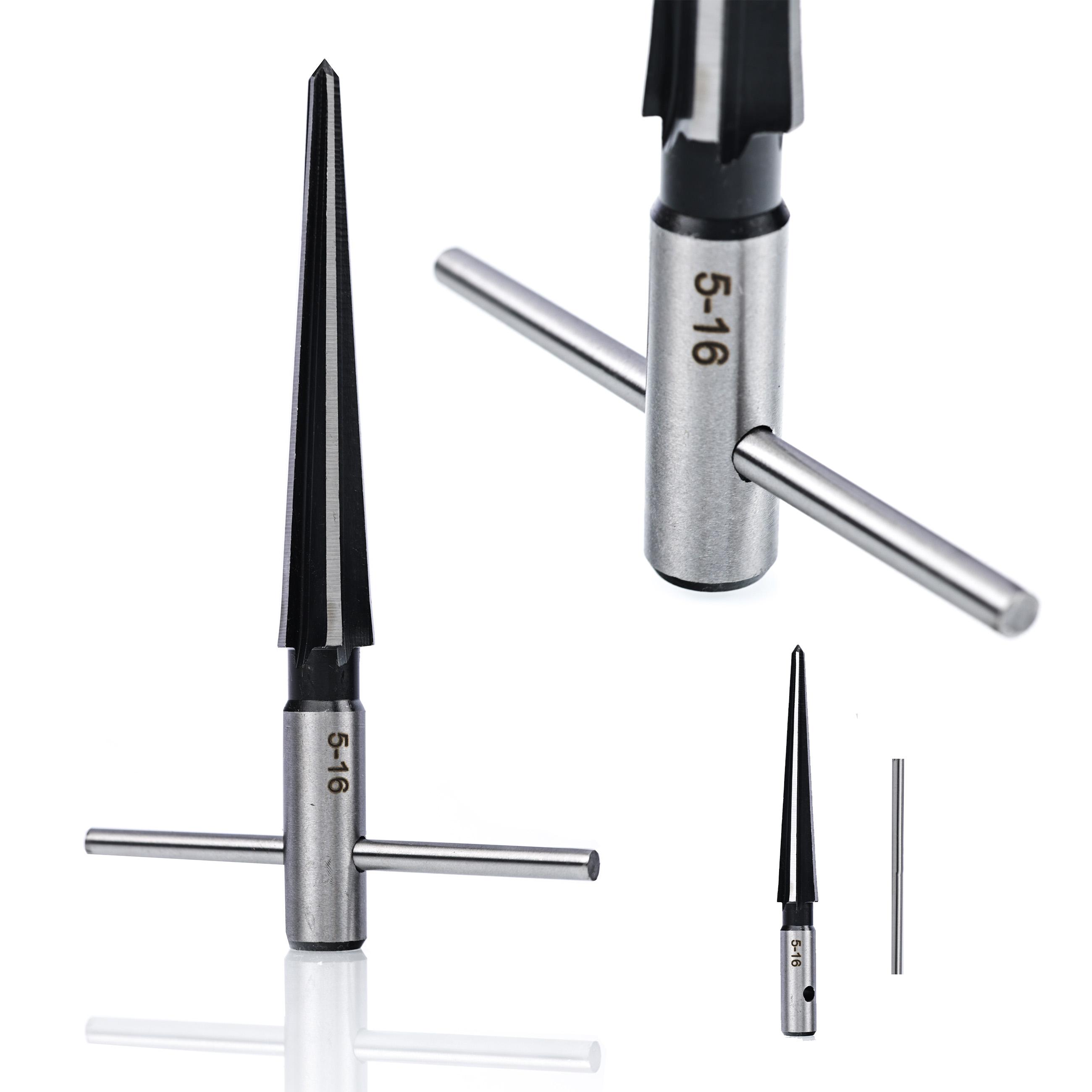 

Rosfix Rozwiertaki Stożkowe 5-16mm – Precyzyjne Rozszerzanie Otworów | Wykonane z Hartowanej Stali Węglowej | Ergonomiczny Uchwyt T