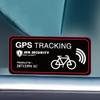 WARNING Motorcycle Sticker Anti-Theft Decal for Bike Scooter Car Warning Dash Cam Recording Sticker for Cars, RVs, Truck, Motor