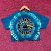 Pink Floyd Dark Side of the Moon 1973 US Tour Tie Dye Crop Top