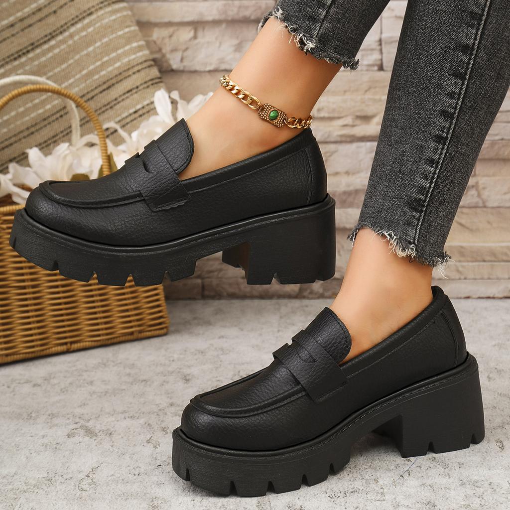 Spring/autumn Comfortable Anti Slip Casual Sports Shoes Fashionable New Style Thick Sole Sexy Plus Size Work Shoes for Women