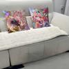 Genshin V-Varesa Kissenbezug Kissenbezug Dekokissenbezug Bedruckter Kissenbezug für Couch
