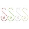 100pcs Christmas Tree Decoration Hooks S Shaped Hangers for Hanging Ornaments Metal Holiday Ornament Hanging Solution