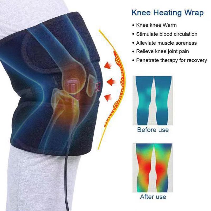 Unisex Electric Heated Knee Warmers: Cold Protection & Comfort Gear
