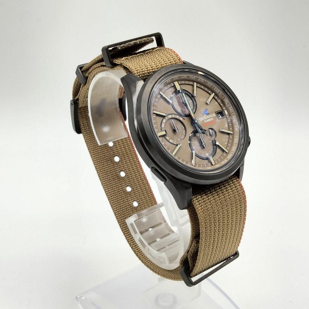 Used Excellent Condition CASIO OCW-T2600L-1AJR BRIEFING Collaboration Limited Edition Watch