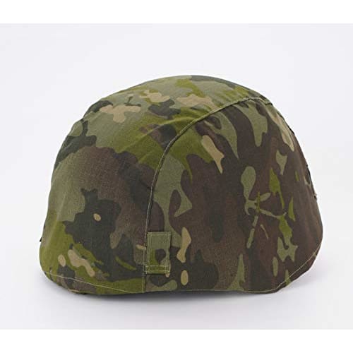 Broptical Multicam Tropic Camouflage Cover for Type 88 Steel Helmet, Helmet Cover, Type 88 Iron Bar