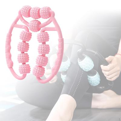 Beinmassagegerät-Roller, Tiefengewebe-Massagegerät, 12 Punkte, 360°-Schaum, für den Innenbereich, Oberschenkel, Waden, Beine