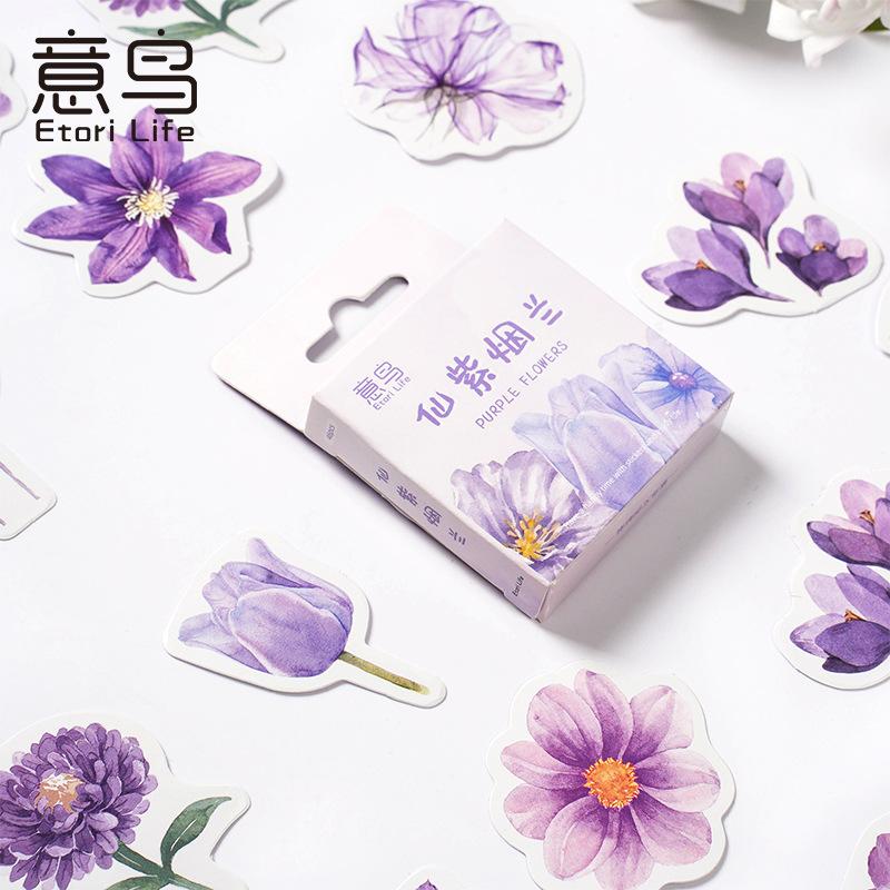 

45Pcs/box Funny Bird Stickers Cartoon Decals DIY Stationery Guitar Phone Bicycle Laptop Luggage Car Graffiti Sticker