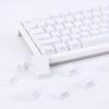 Keycaps 130 Keys Double Shot Cherry Profile Side Engraving Light Transmitting PBT Custom Keycap Set for Mechanical Keyboards Cherry Gateron MX