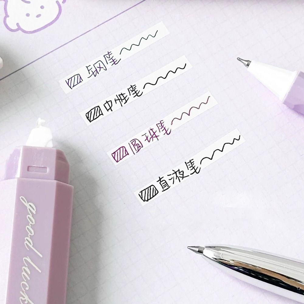 5pcs/Set Gradient Color Coating Tape 30m Student Alteration Tape Correction Band  School Supplies