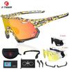 Cycling Sunglasses UV400 Protect Cycling Glasses Sports Polarized Men Bicycle Sunglasses MTB Racing Bike Glasses Eyewear
